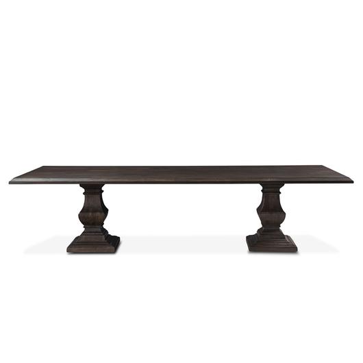 Nimes 120" Dining Table, Vintage Brown by Home Trends & Design