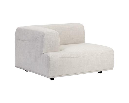Darren Modular - Left Armchair - Moto Stucco by Sunpan