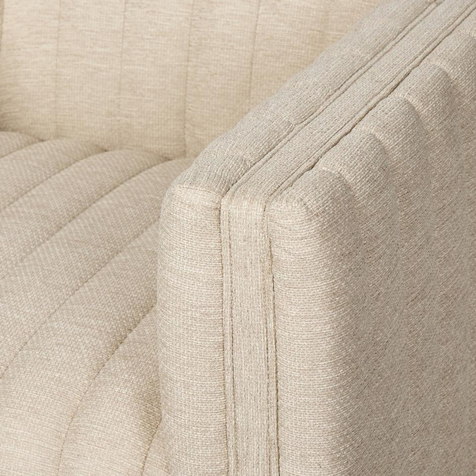 Augustine Outdoor Swivel Chair - Casa Cream by Four Hands