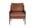 MAUTI ARMCHAIR - BROWN - SHALIMAR TOBACCO LEATHER by Sunpan
