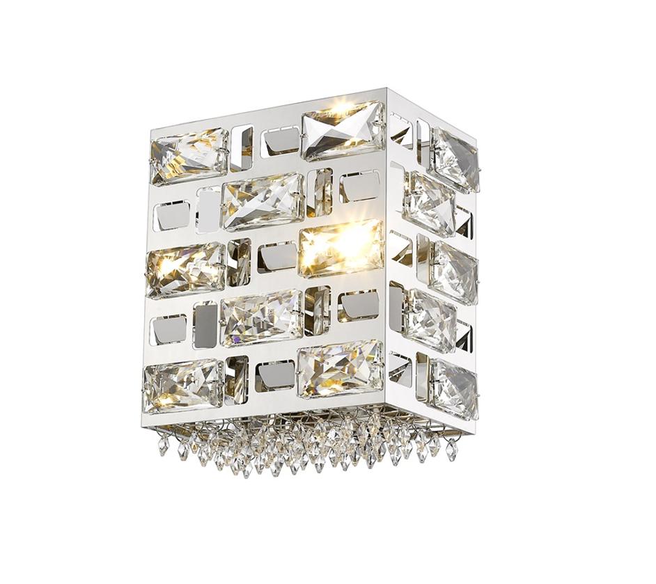 Aludra 1 Light Wall Sconce in Chrome Finish by Z-Lite
