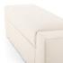 Wide Arm Slipcover Accent Bench In Natural by FOUR HANDS
