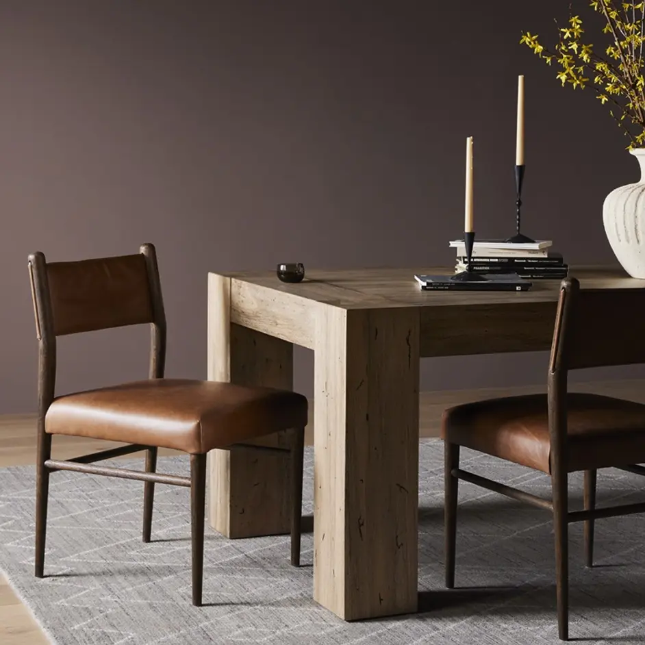 Morena Dining Chair In Sonoma Chestnut by FOUR HANDS