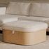 Sonny Ottoman Ash by Moes Home