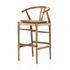 Muestra Stool W Cushion In Natural In Bar by FOUR HANDS
