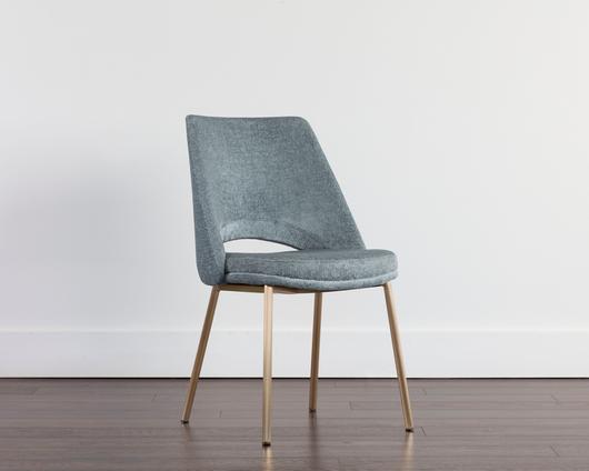 RADELLA DINING CHAIR - BERGEN FRENCH BLUE by Sunpan