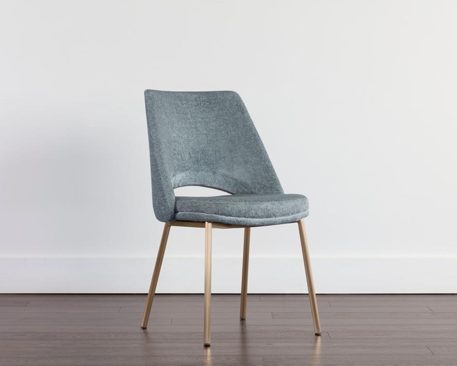 RADELLA DINING CHAIR - BERGEN FRENCH BLUE by Sunpan