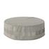 Weatherproof Outdoor Round Coffee Table Cover - Baron Grey by Four Hands