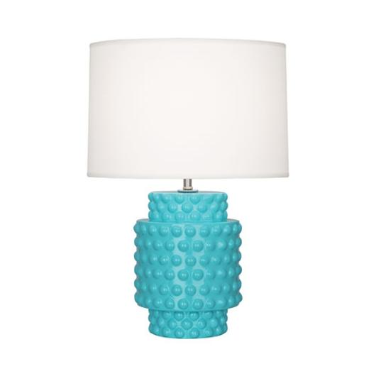 Egg Blue Dolly Accent Lamp by Robert Abbey
