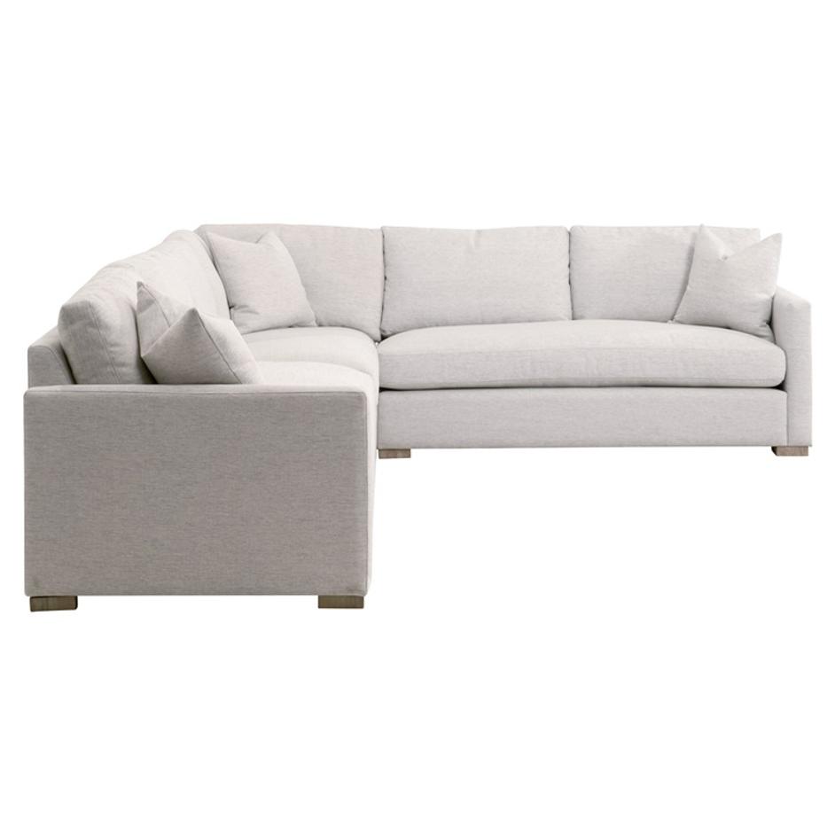 Clara Modular 2-Seat Left Slim Arm Sofa by Essentials For Living