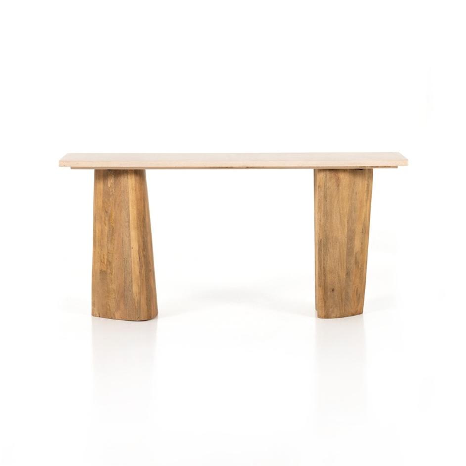 Myla Console Table - Sand Stone by Four Hands