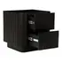 Povera Nightstand Black by Moes Home