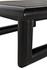 Emerson Industrial Steel Coffee Table in Matte Black by Noir Furniture