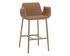 LUCANO BARSTOOL - MILLIKEN COGNAC by Sunpan