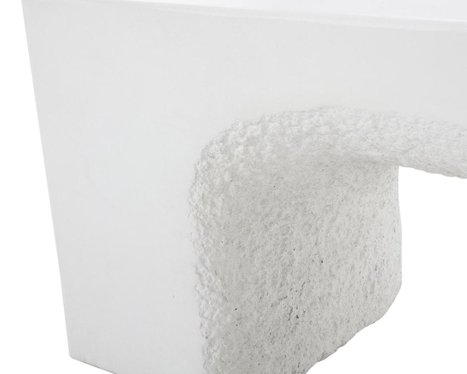 SOMA BENCH - WHITE by Sunpan