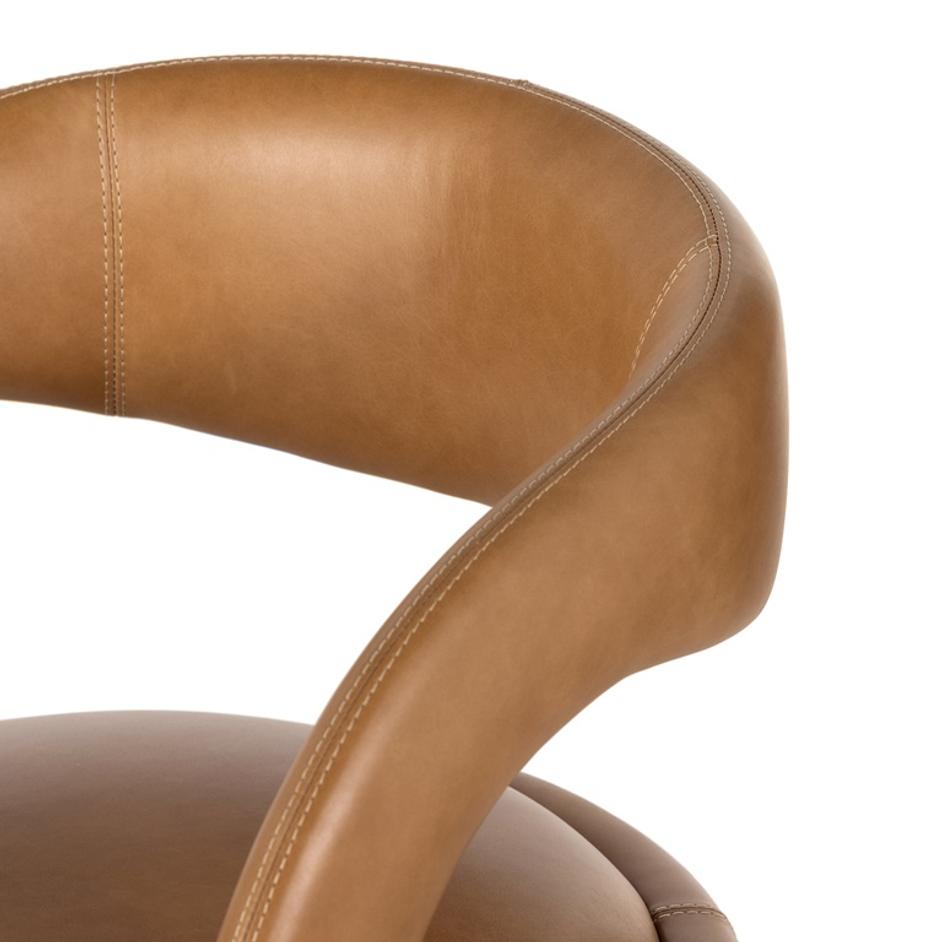 Hawkins Stool In Sonoma Butterscotch In Bar by FOUR HANDS