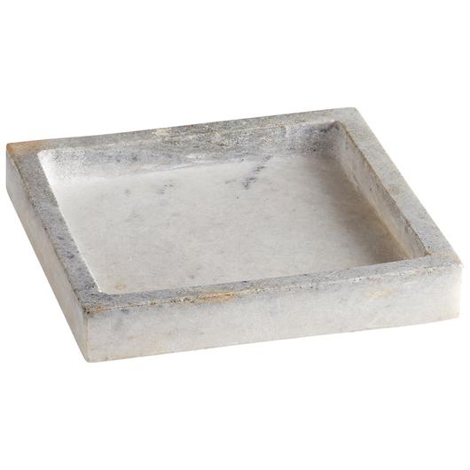 Biancastra Tray in White by Cyan Design