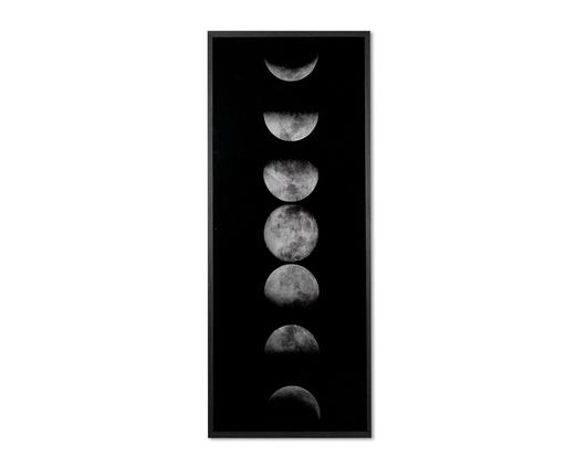 MOON PHASES - 72" X 30" - CHARCOAL FRAME by Sunpan