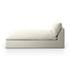 Grant Outdoor Chaise Piece In Faye Cream by FOUR HANDS