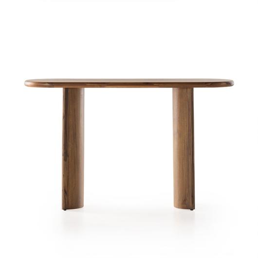 Paden Console Table - Sandy Acacia Solid by Four Hands