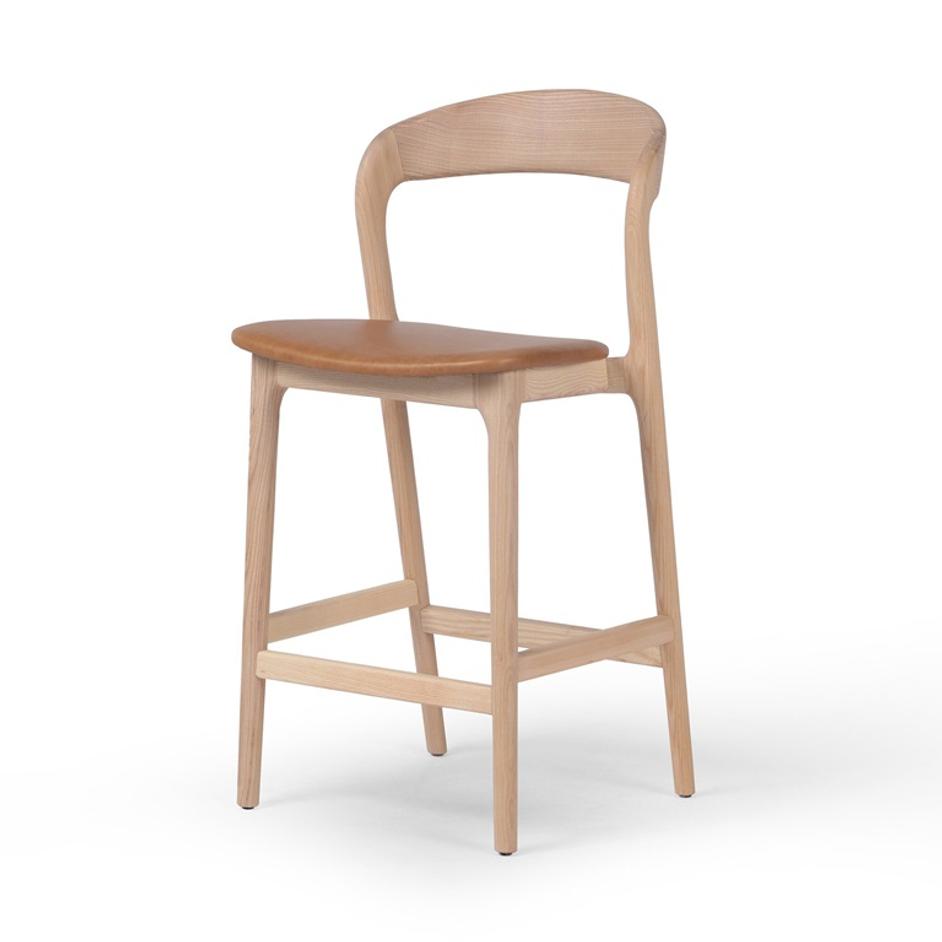 Amare Bar + Counter Stool - Sonoma Butterscotch by Four Hands