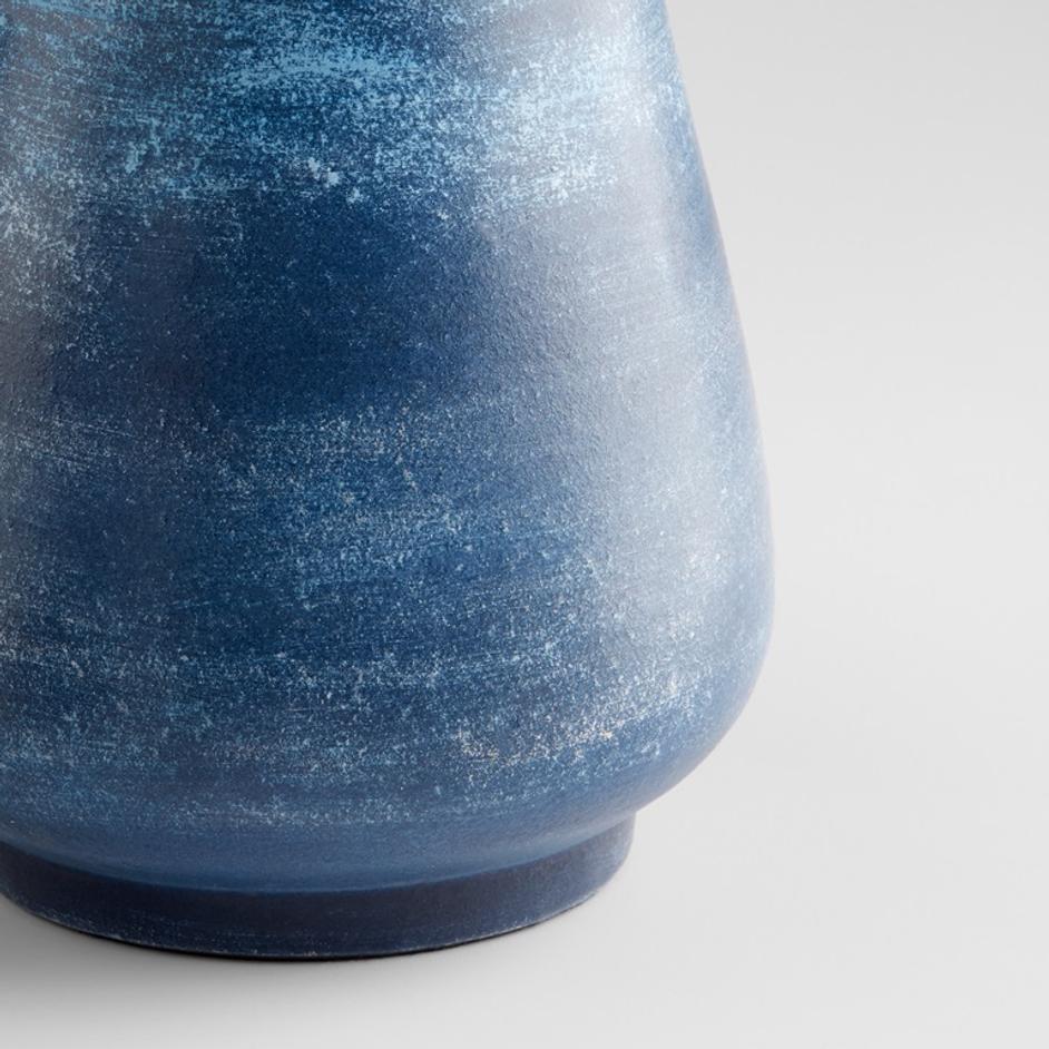 Amarna Vase | Blue -Small by Cyan Design