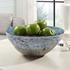 Genovesa Aqua Glass Bowl by Uttermost