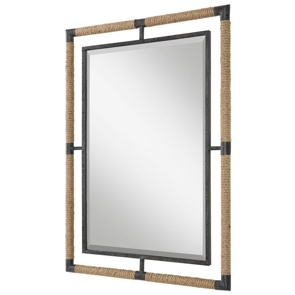Melville Iron & Rope Mirror by Uttermost