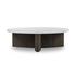 Toli Coffee Table - Italian White Marble by Four Hands