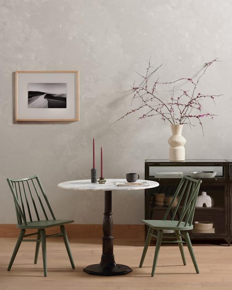 LUCY BISTRO TABLE-CARBON WASH 36" by FOUR HANDS