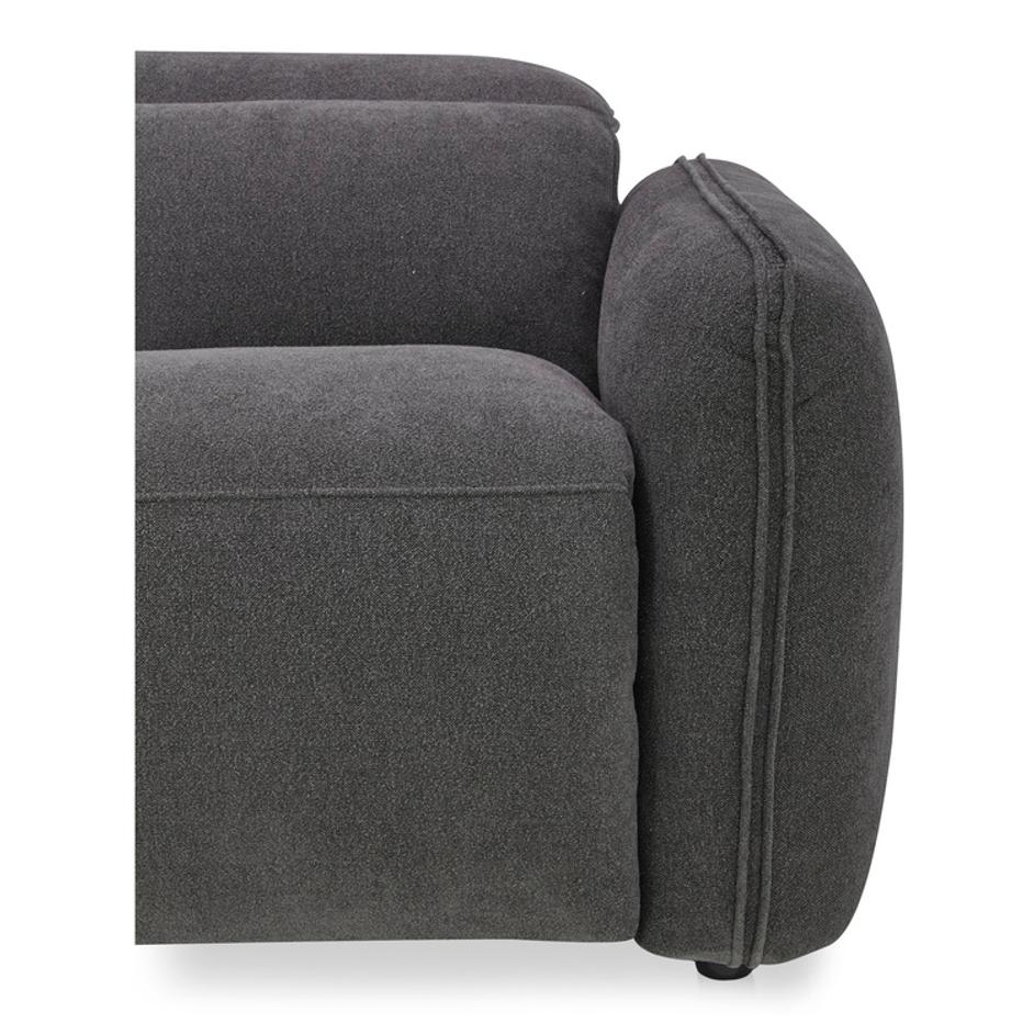 Eli Power Recliner Chair Dusk Grey by Moes Home