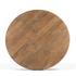 San Rafael 60-Inch Round Mango Wood Dining Table in Antique Oak Finish by Home Trends & Design