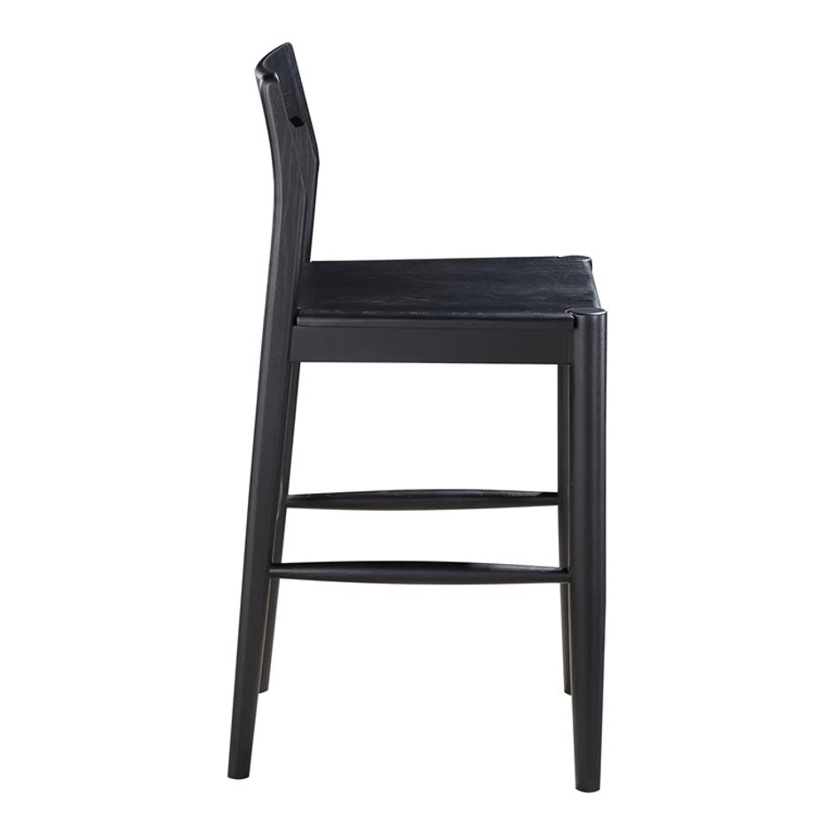 OWING COUNTER STOOL BLACK by Moes Home