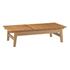 Longboat Outdoor Patio Teak Coffee Table In Natural by Modway Furniture