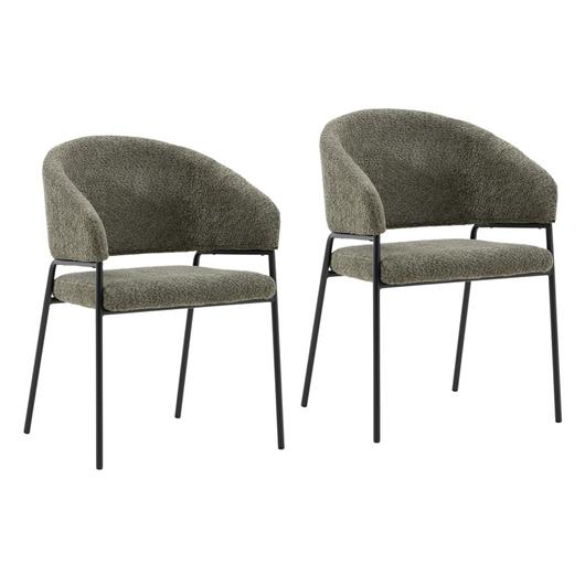 Sienna Dining Chair Set of 2 by Curated Collections
