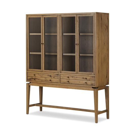 Bergstrom Cabinet - Warm Natural Oak Veneer by Four Hands