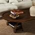 Hardy Coffee Table In Antique Belgium by FOUR HANDS