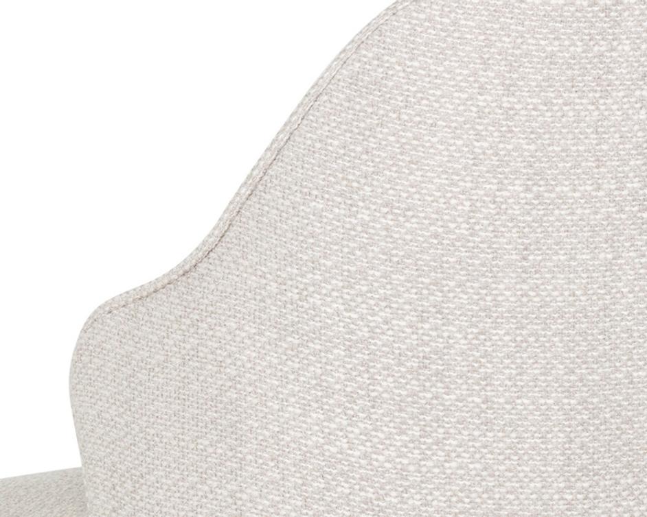 BRETTA SWIVEL DINING CHAIR - MOTO STUCCO by Sunpan