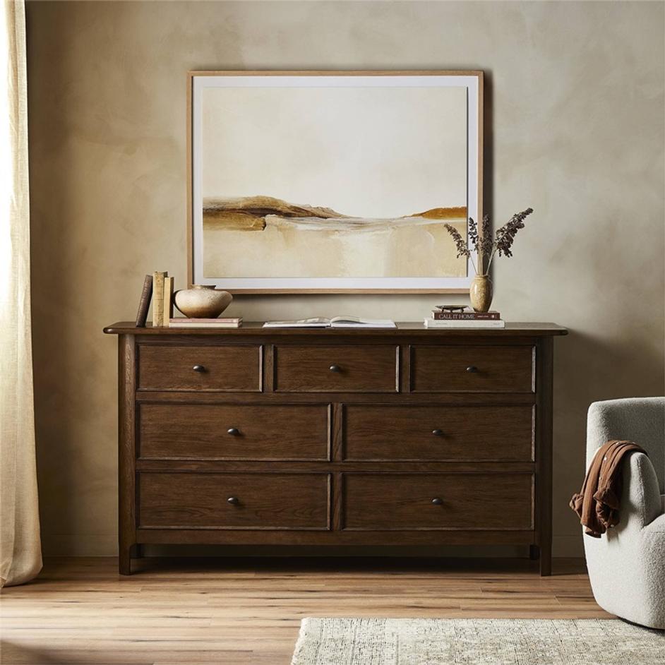 Russ Dresser In Aged Oak Veneer by Four Hands