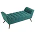 Vestry Medium Upholstered Fabric Bench In Teal by Modway Furniture