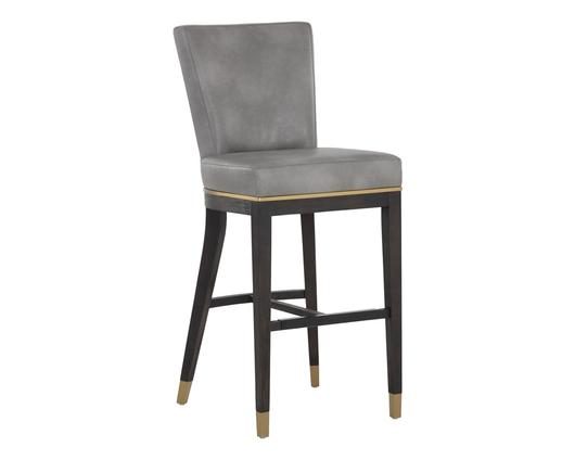 Alister Barstool - Bravo Metal / Polo Club Stone by Sunpan