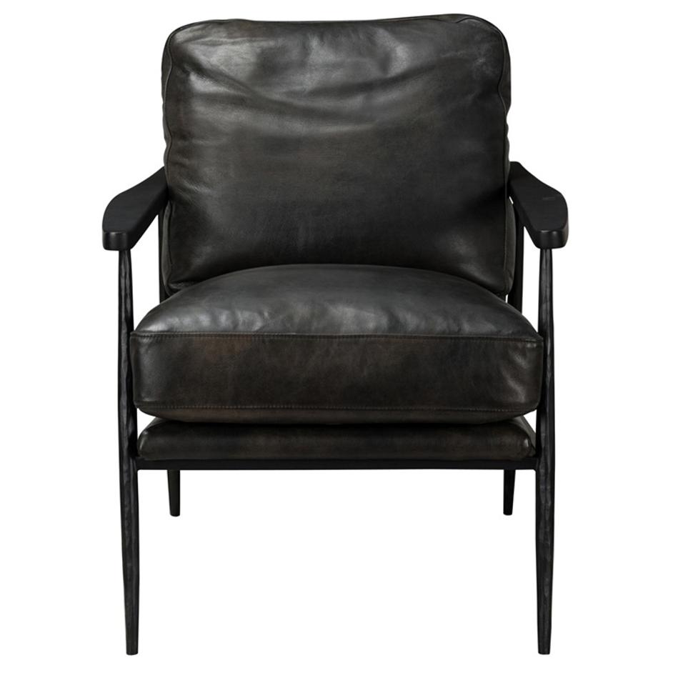 Christopher Club Chair Black by Classic Home