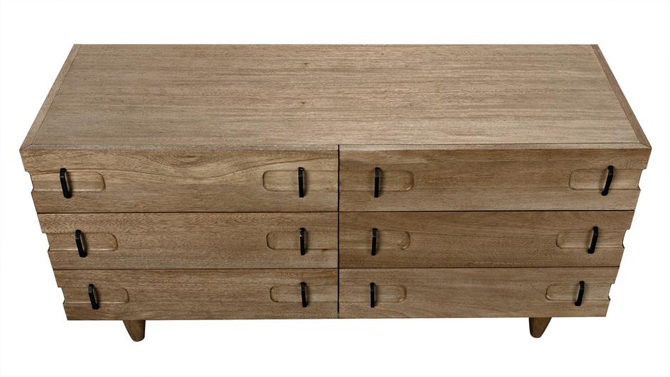David Sideboard, Washed Walnut by Noir Furniture