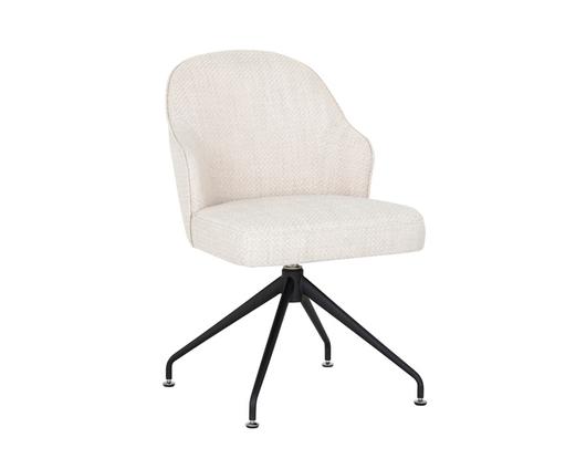 BRETTA SWIVEL DINING CHAIR - MOTO STUCCO by Sunpan