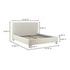 Ichigo King Bed Light Grey by Moes Home