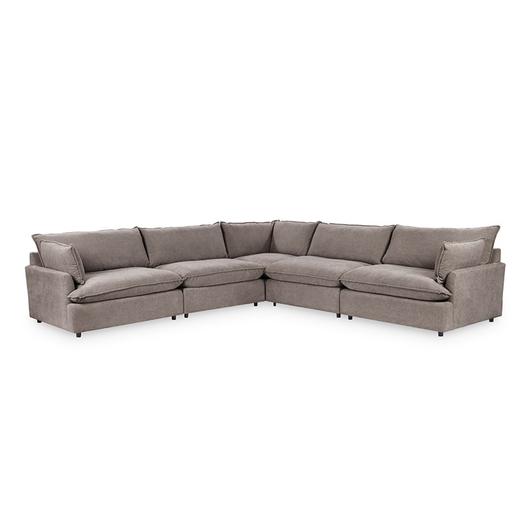 Caplan Upholstered 5pc Modular Sectional Elite by Classic Home