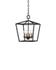 Denison Black Small Lantern In Molé Black by Currey & Company