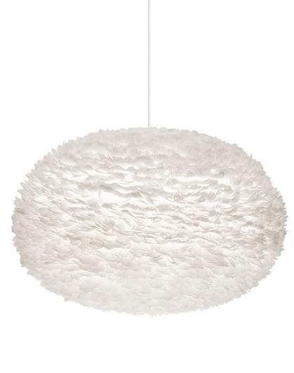 Eos XXL Plug-In Pendant in White with White Cord by UMAGE