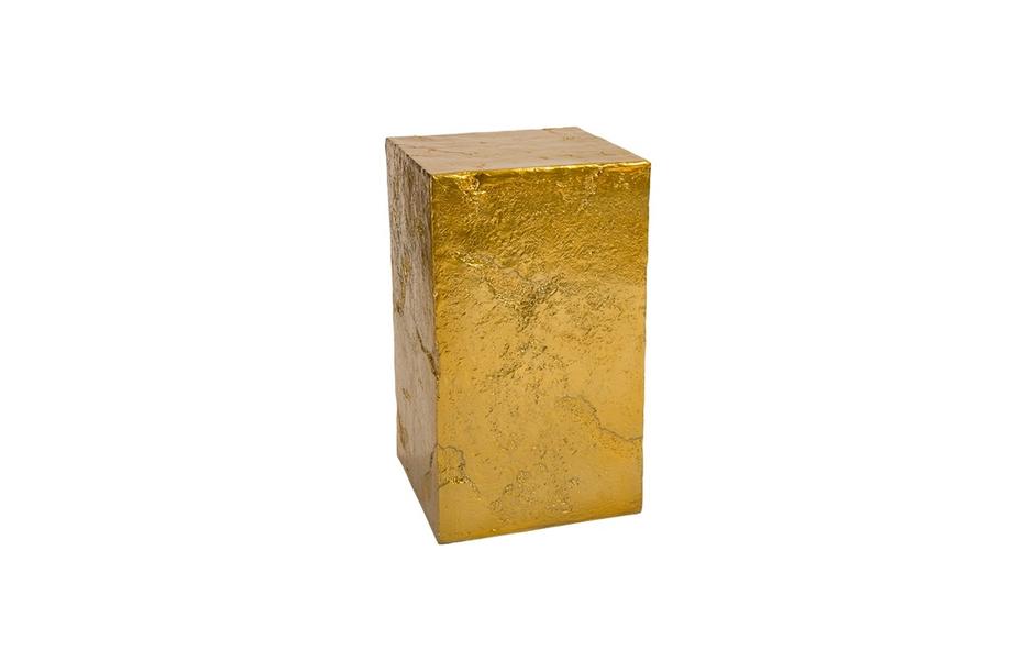 Slate A Pedestal, Liquid Gold by PHILLIPS COLLECTION