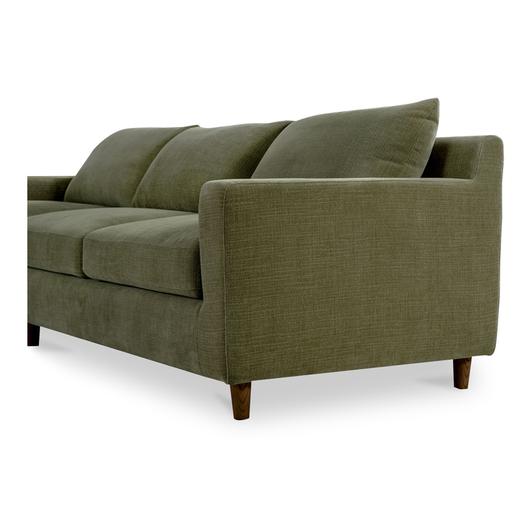 Hutton Left Sectional Olive by Moes Home